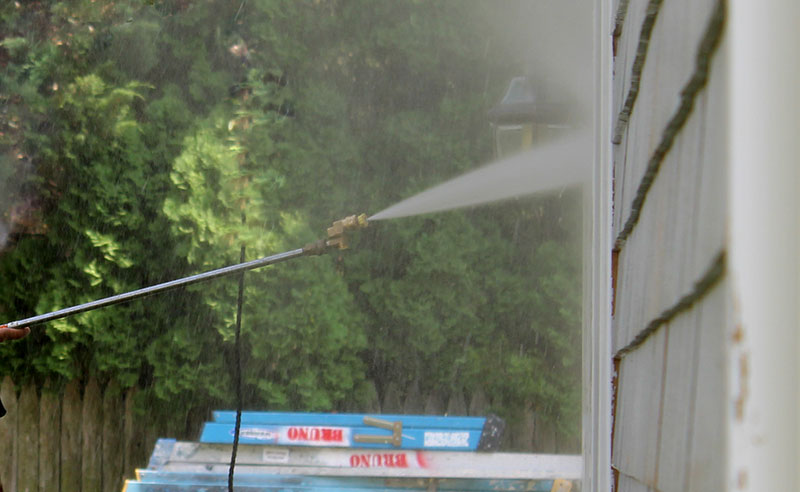 Power Washing Process