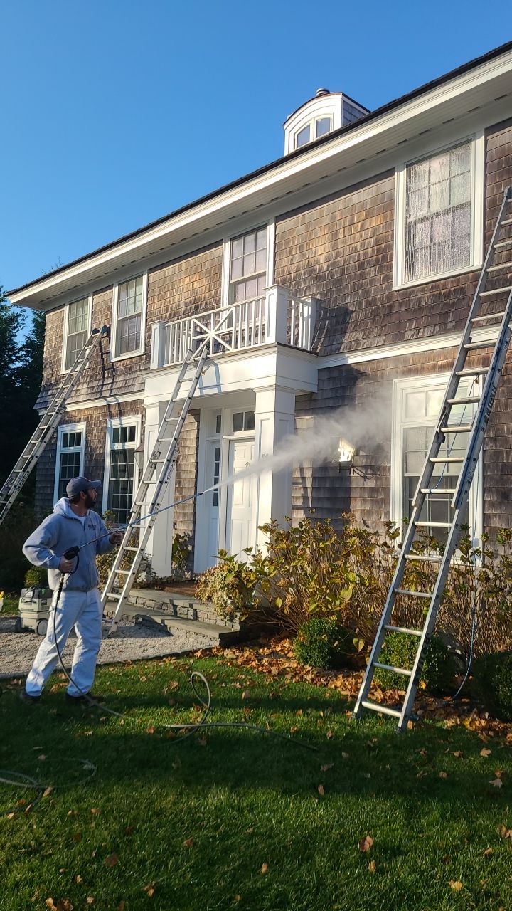 Power washing cedar shake siding rhode island