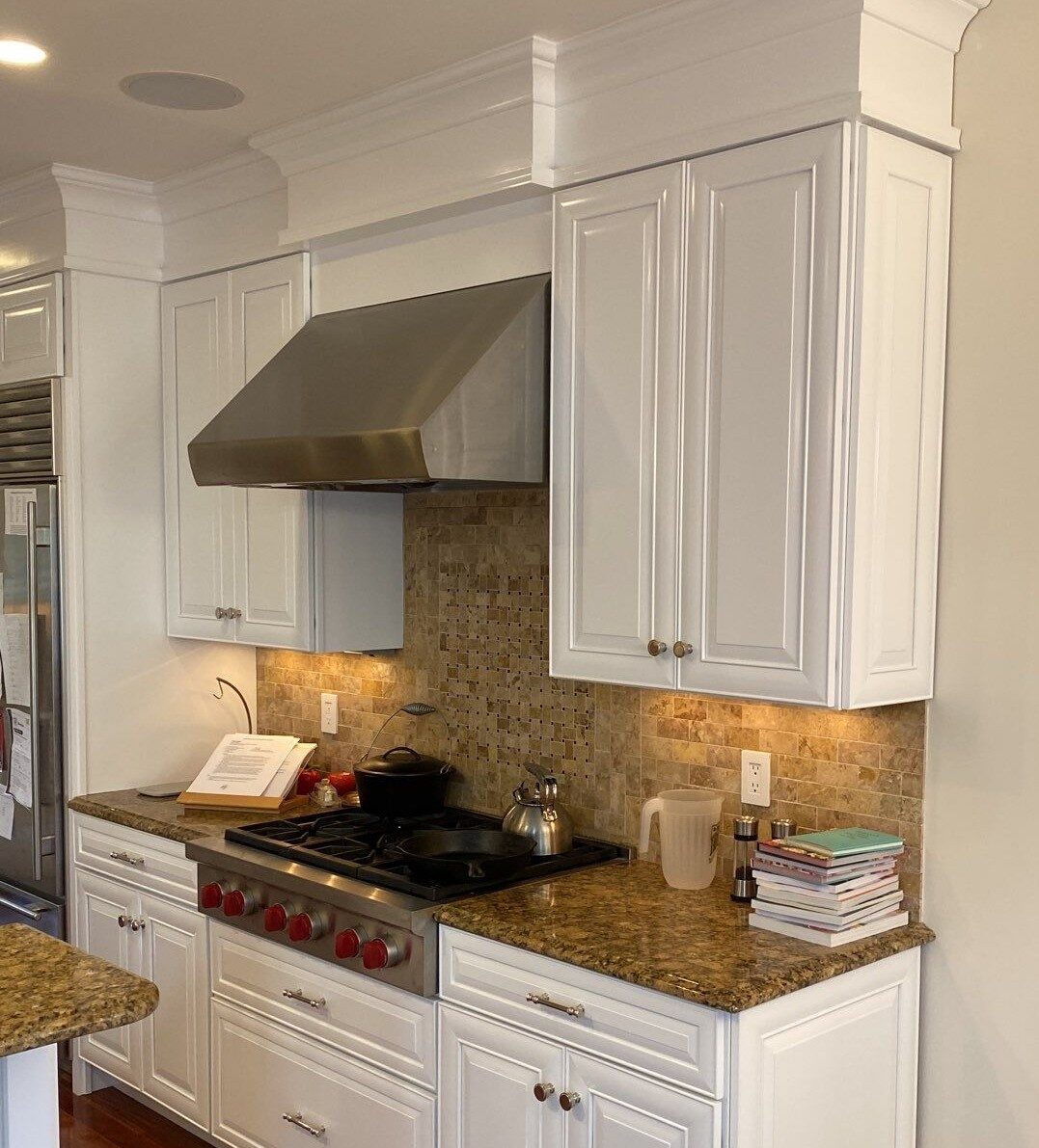 cabinet painting is a home interior updates you can make for falll